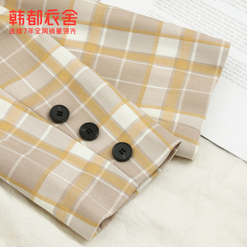 韩都衣舍outlets2020春装新款韩版 韩都衣舍outlets店西装