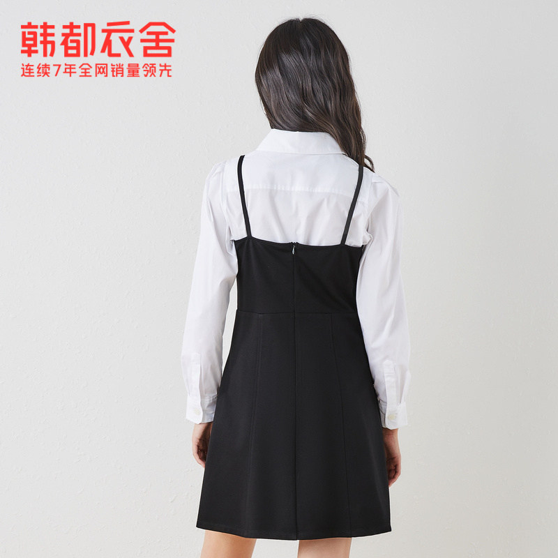 韩都衣舍outlets春装新款小连衣裙 韩都衣舍outlets店连衣裙