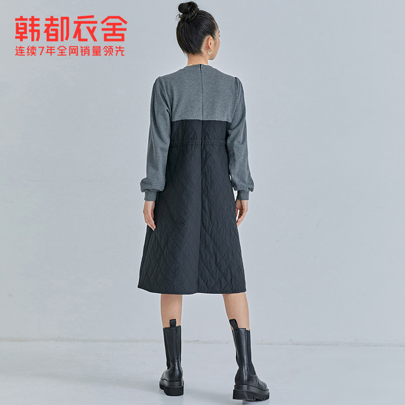 韩都衣舍outlets2021秋季小连衣裙 韩都衣舍outlets店连衣裙