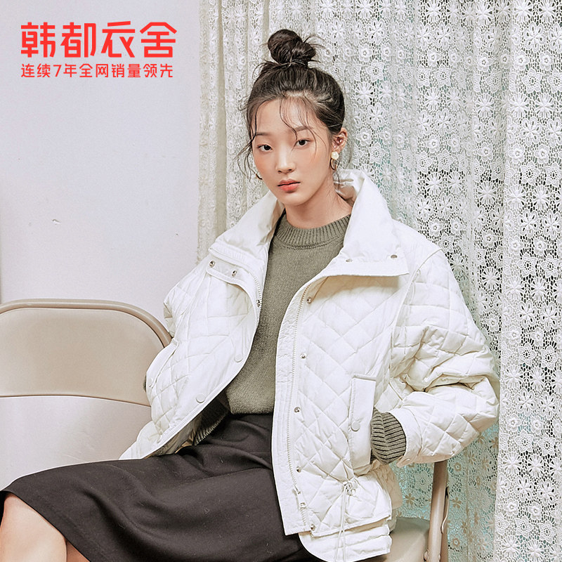 韩都衣舍outlets冬款保暖羽绒服 韩都衣舍outlets店羽绒服