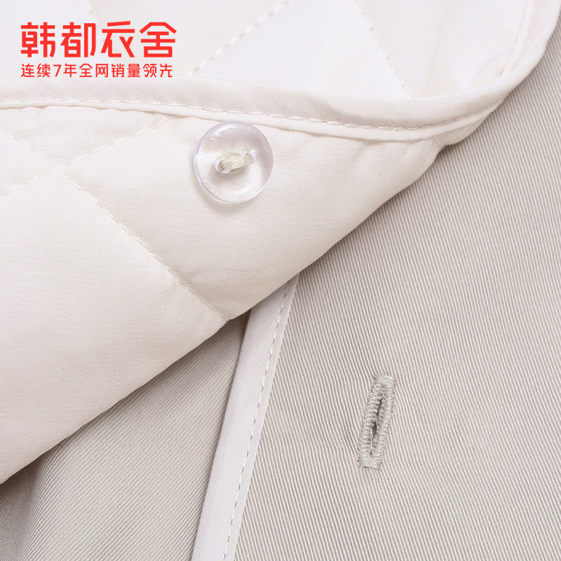 韩都衣舍outlets秋新外套宽松棉服 韩都衣舍outlets店棉衣/棉服