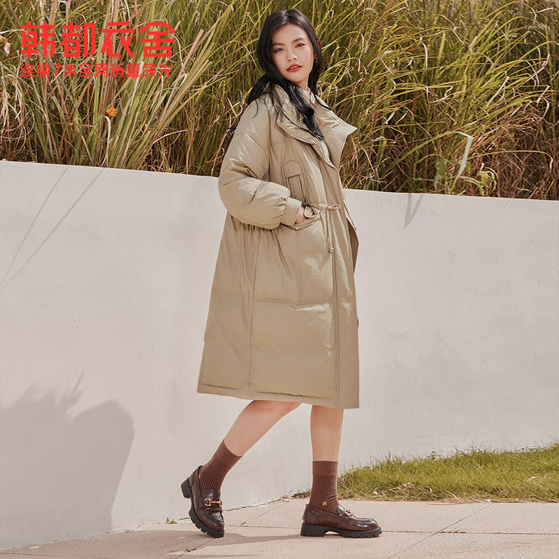 韩都衣舍outlets2021秋冬羽绒服 韩都衣舍outlets店羽绒服
