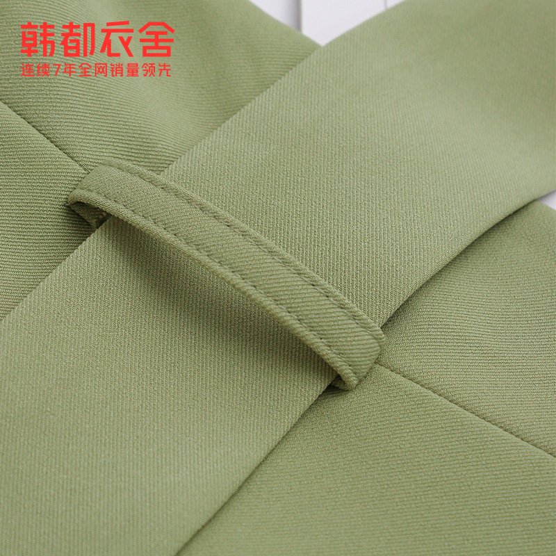 韩都衣舍outlets2020秋新款宽松女 韩都衣舍outlets店西装