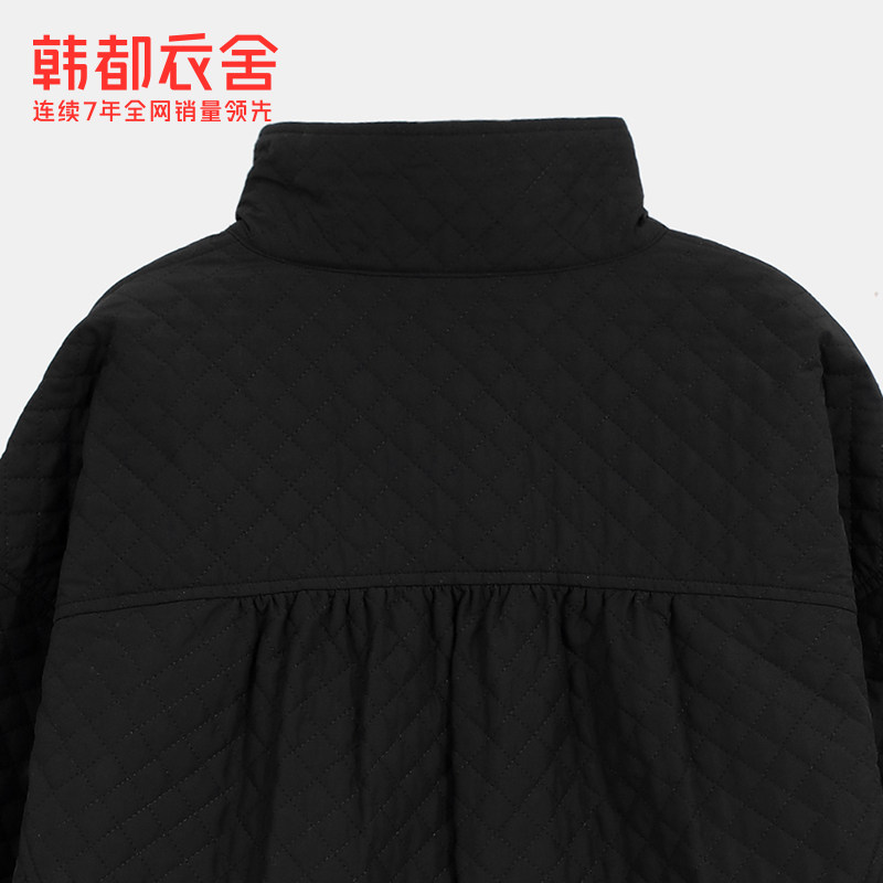 韩都衣舍outlets短款棉服女pv9724 韩都衣舍outlets店棉衣/棉服