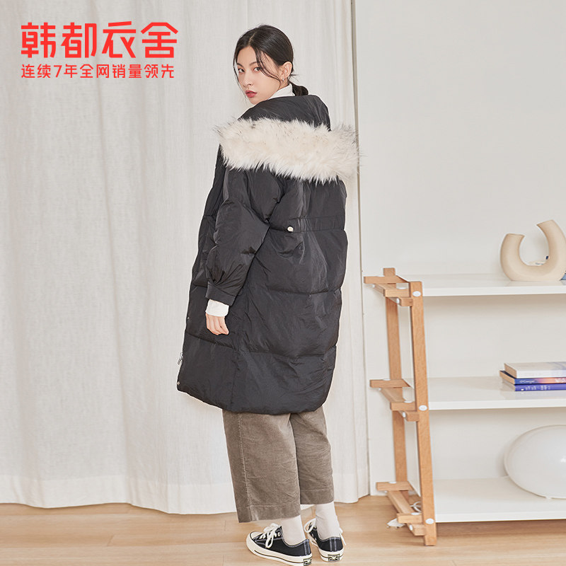韩都衣舍outlets2020新款白鸭绒 韩都衣舍outlets店羽绒服