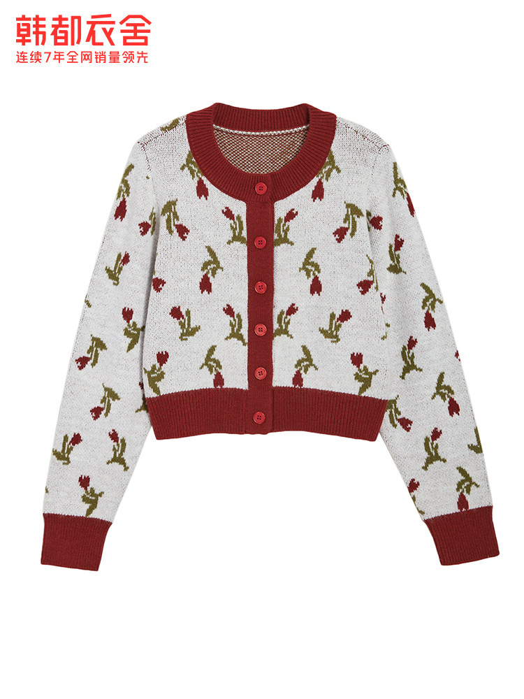 韩都衣舍outlets2021春装女针织衫 韩都衣舍outlets店毛针织衫