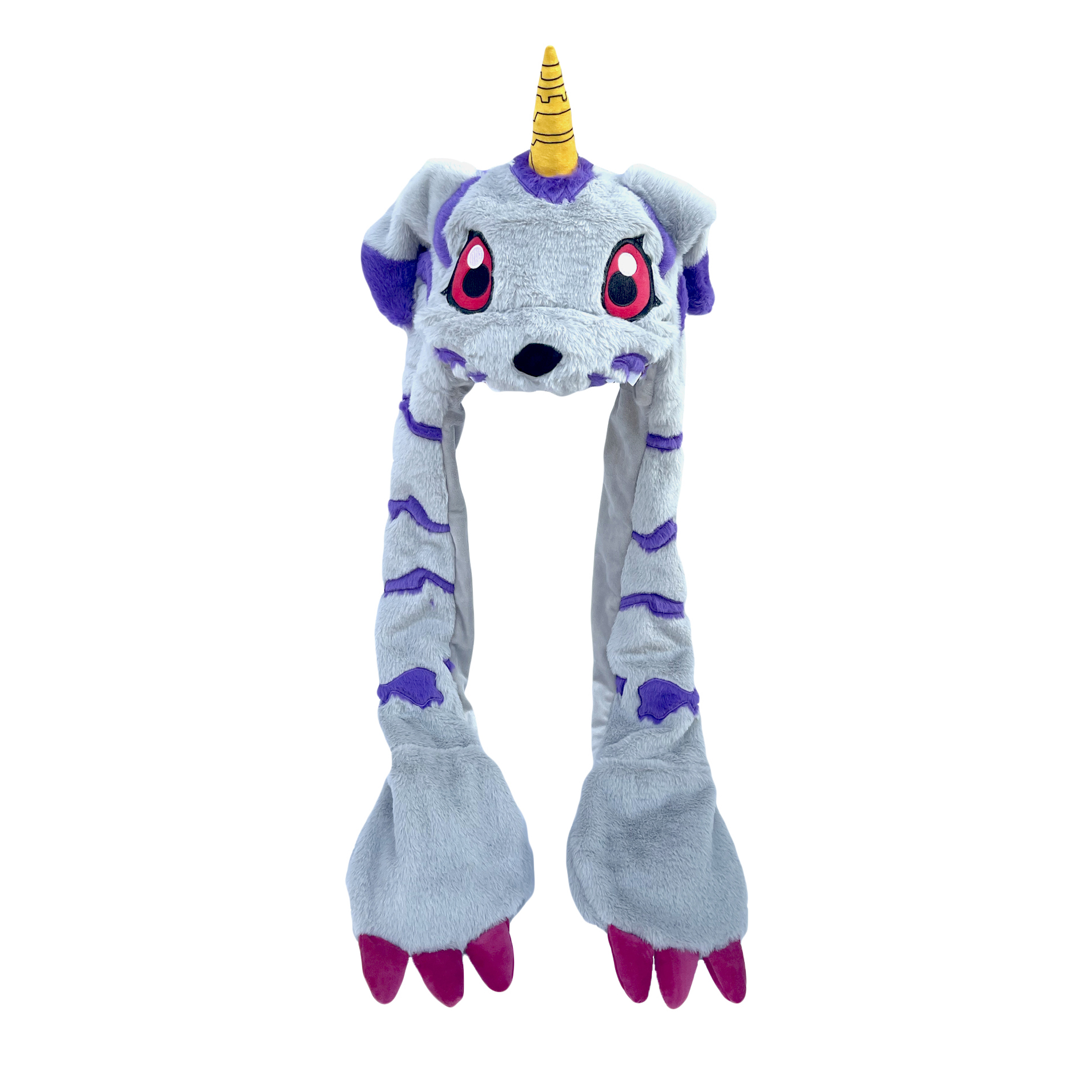 AONE4SURE 加布兽Post Malone小鬼同款数码宝贝动漫毛绒帽子原创,淘宝优惠券,粉丝福利购,淘宝优惠卷