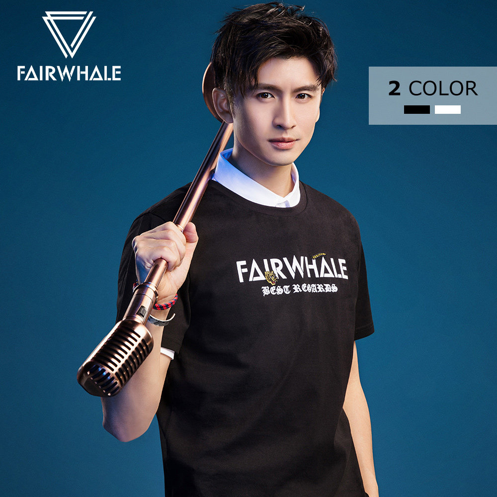 马克华菲官方旗舰店短袖潮牌t恤 马克华菲outlets店T恤