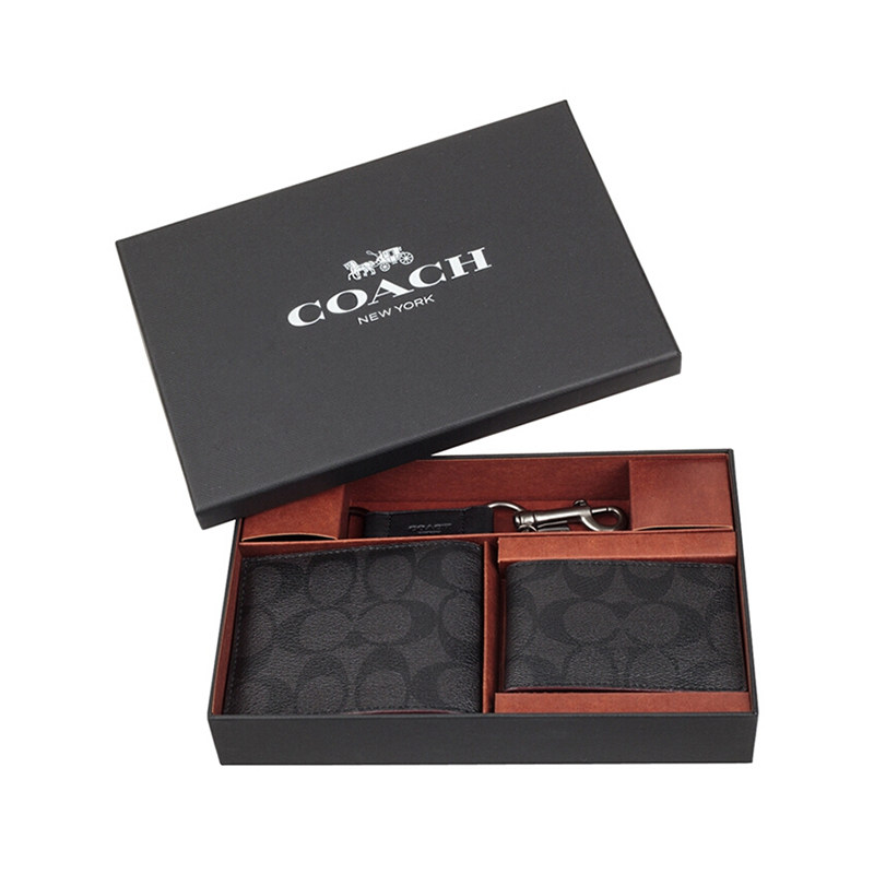 coach /蔻驰41346短款钱包 GINKGOES海外钱包