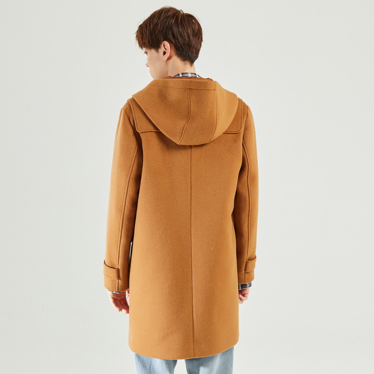  美特斯邦威outlets店毛呢大衣