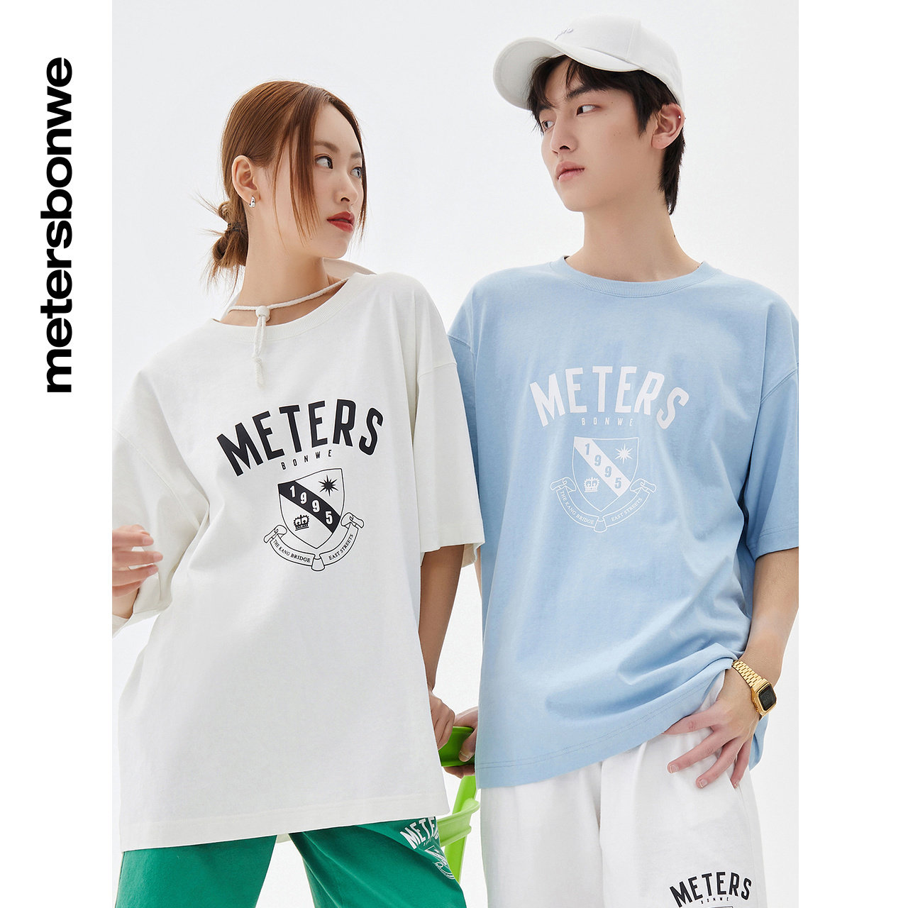 美特斯邦威美式校园潮流印花t恤 美特斯邦威outlets店T恤