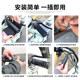 Motorcycle heated handlebar cover temperature adjustment 12V