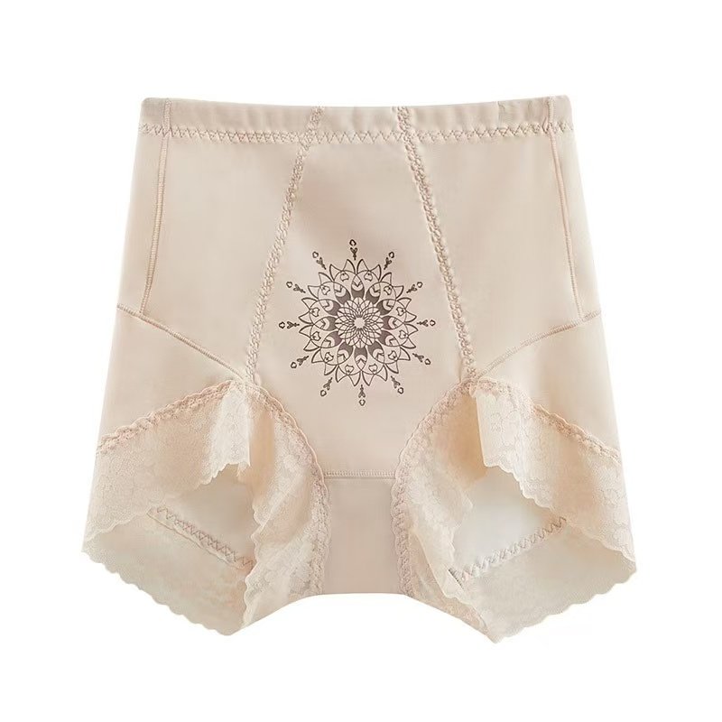 欧洲站新款高弹力印花中腰提臀收腹裤提臀内裤女产后束身收腹裤子,淘宝优惠券,粉丝福利购,淘宝优惠卷