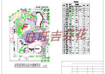 (Sichuan) A basin view landscaped green space design construction cad drawings dwg drawings design cad drawings