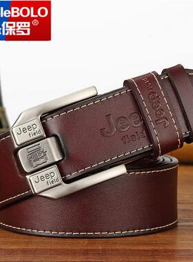 BekeleBOLO Mens belt leather belt men male genuine leather