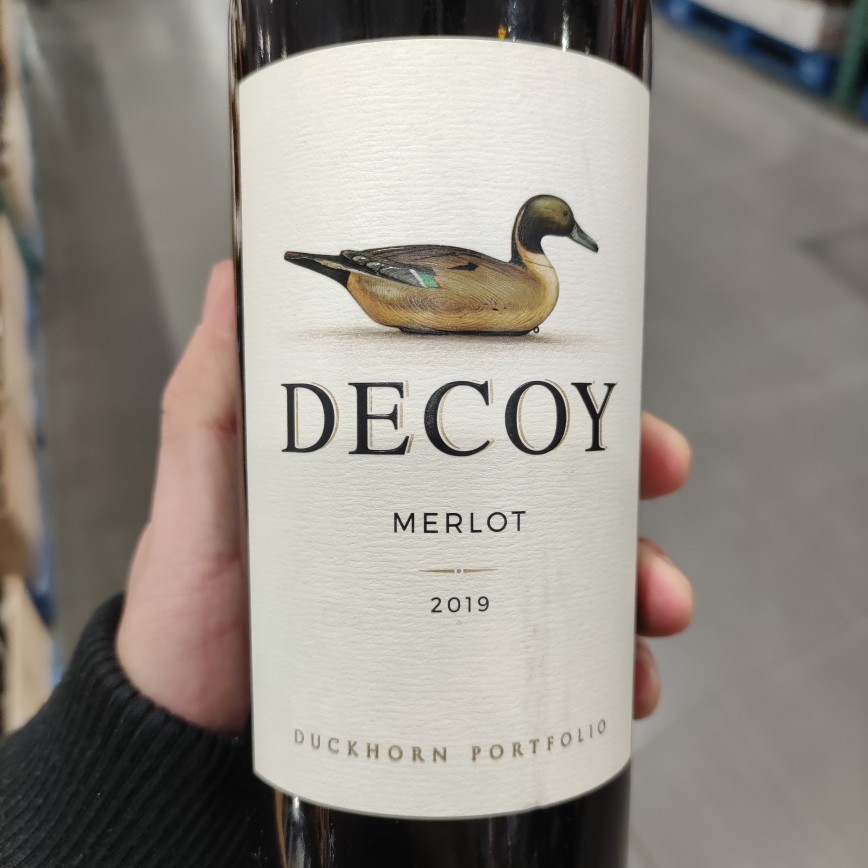 上海开市客代购DECOY MERLOT梅洛红酒家宴婚庆聚会聚餐Costco秒发 - 图0