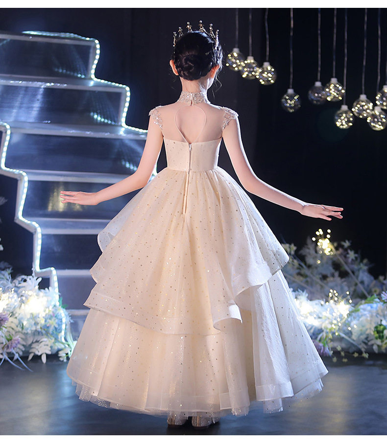 大童礼服走秀生日蓬蓬纱裙女小童高端公主裙主持人花童钢琴演出服,淘宝优惠券,粉丝福利购,淘宝优惠卷