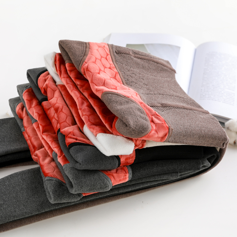 加绒高腰收腹外穿春秋薄款打底裤 珍馨妮打底裤