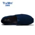 Giày nam Tt & Mm / Toms mùa xuân phiên bản thấp của Hàn Quốc để giúp giày vải phẳng đơn giản hàng ngày đặt chân giày lười thoáng khí - Giày thấp