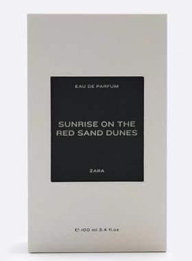 ZARA SUNRISE ON THE RED SAND DUNES 飒拉男士红沙丘日出浓香水