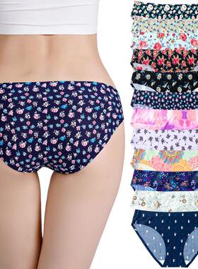 Women's Thong Comfortable Silk Underwear Sexy Bikini Pan