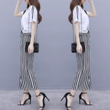 Летний весенний шифоновый комплект, коллекция 2023, в западном стиле