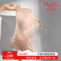 Manneffin Smeared Underwear Sexy Fashion Lace Anti-Walking Lady No Steel Ring To Woo Comfort Bra Bra