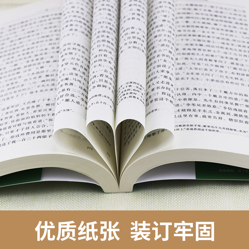 儒林外史五年级下册正版原著人民文学出版社吴敬梓著老师推荐九年级必读名著课外书文学世界名著小学生五年级课外阅读书籍-图3