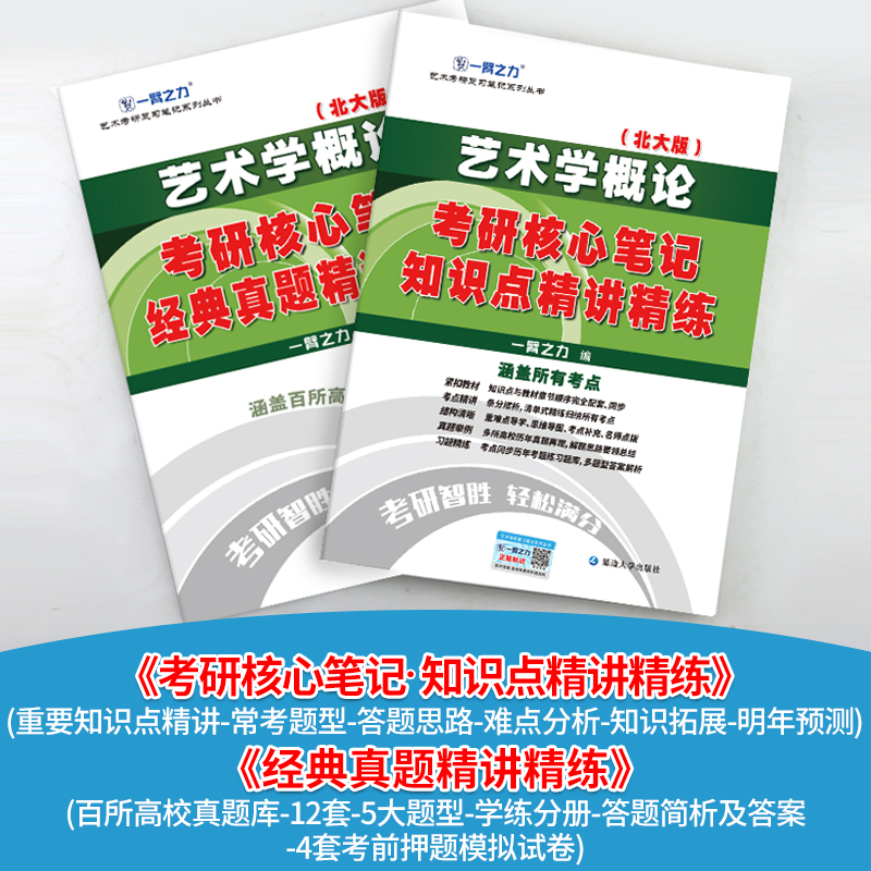 现货 一臂之力2025考研 艺术学艺术理论考研核心笔记历年真题考研高分资料重点练习考研高分资料考点重难点知识点 艺术考研 - 图0