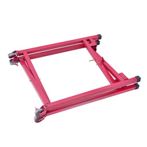 Hall Drum Drum Rack Children Small Gong Drum Adults Metal T Bull Leather Wars Professional Drum Frame Foldable Push Universal Wheels