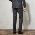 Thông báo Bird Male Business Suit Suit Suit Quần nam Slim Suit Suit Quần dài Quần kẻ sọc - Suit phù hợp