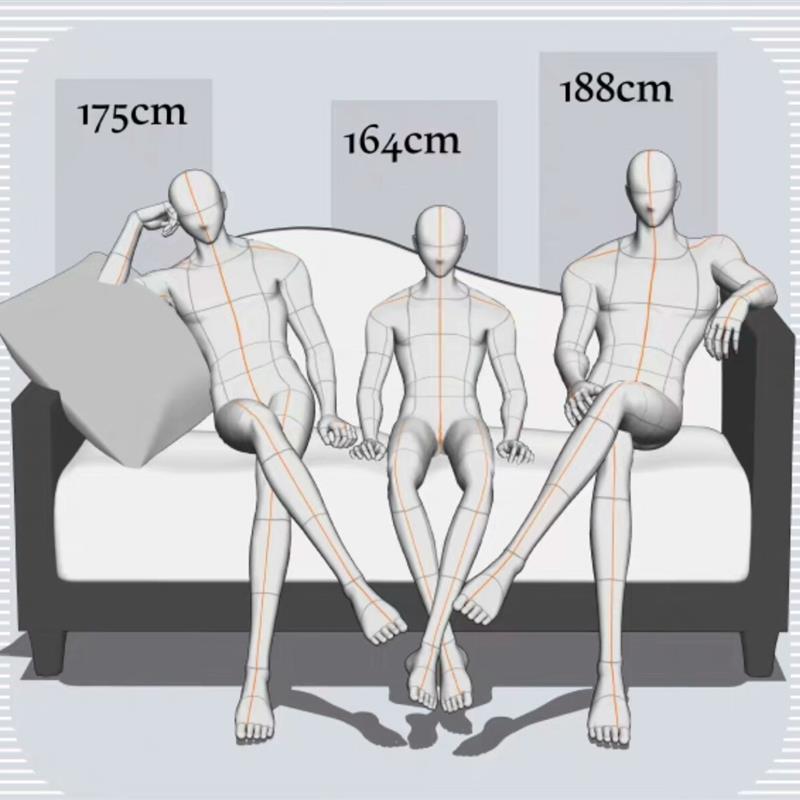 【csp模型】男性8头身模型 - 图1