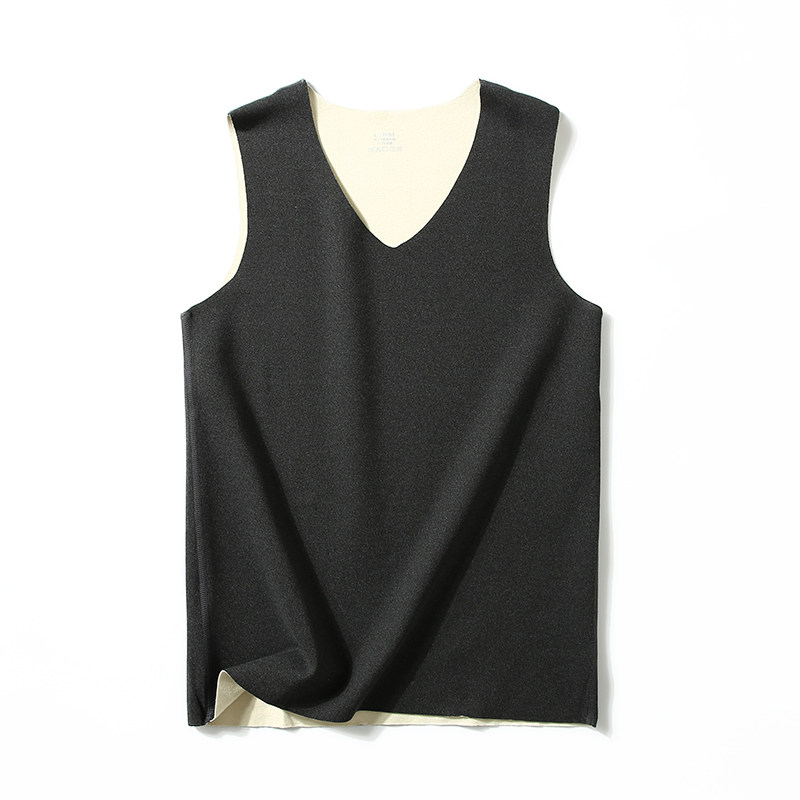 加倍保暖！黑科技自发热！冬季男士百搭纯色无痕保暖舒适打底背心,淘宝优惠券,粉丝福利购,淘宝优惠卷