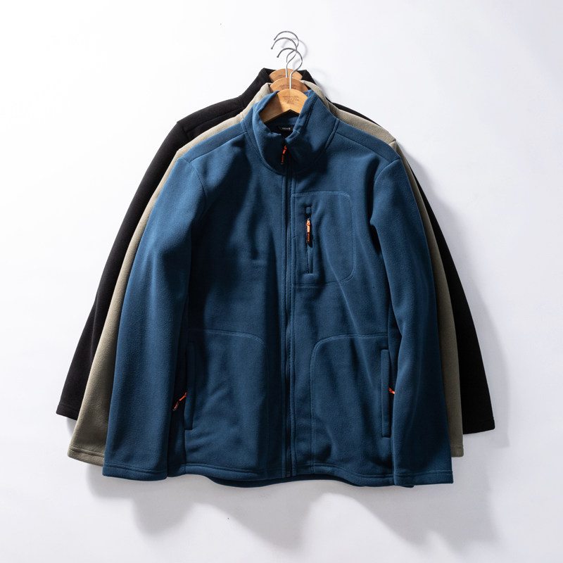 保暖利器！秋冬男女时尚休闲防风拉链外套运动户外御寒保温抓绒衣,淘宝优惠券,粉丝福利购,淘宝优惠卷