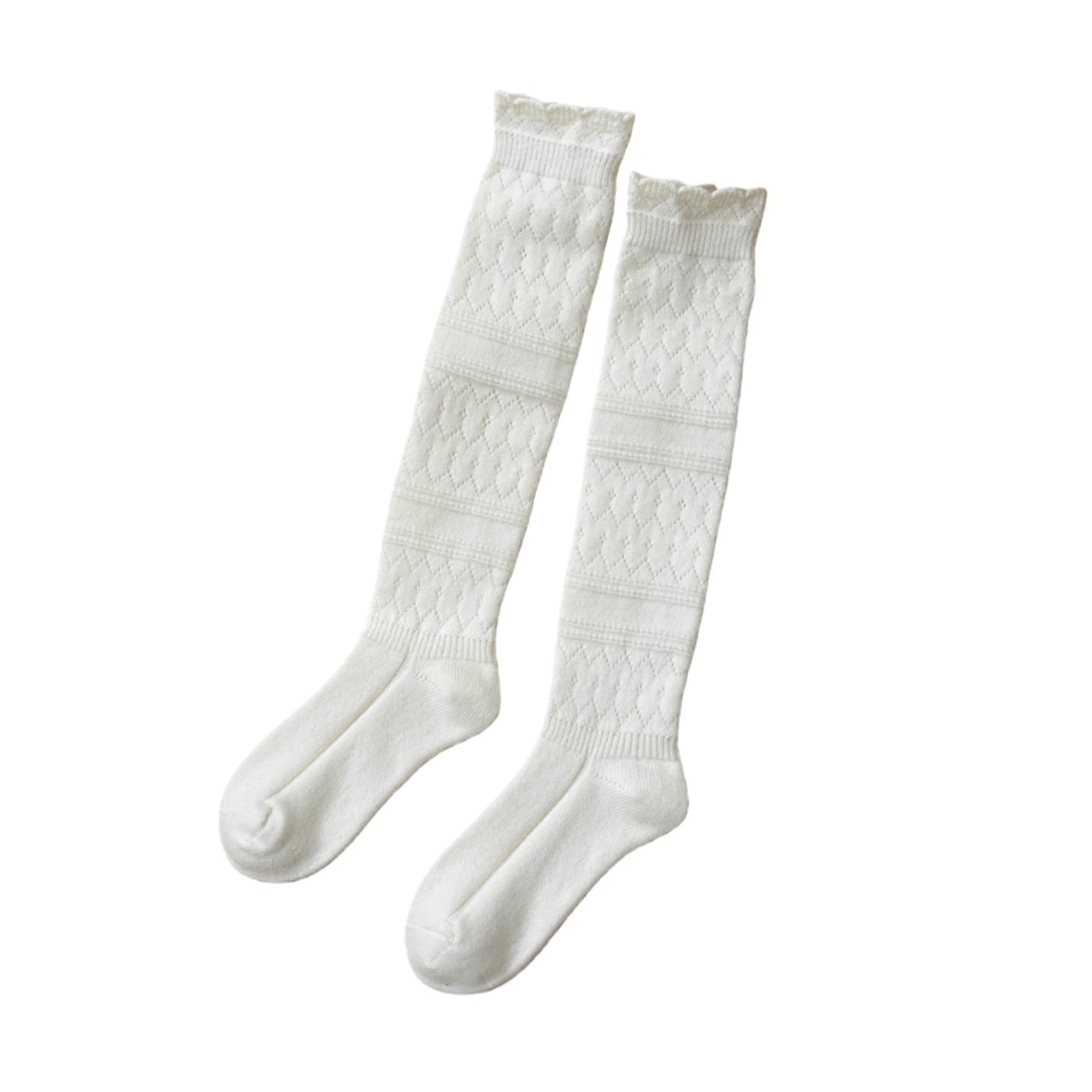 日系复古镂空羊毛小腿袜子女秋冬保暖配靴子长筒靴袜堆堆中筒长袜,淘宝优惠券,粉丝福利购,淘宝优惠卷