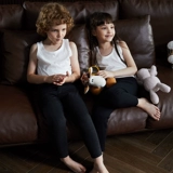 Детские удерживающие тепло стеганые бархатные базовые зимние штаны подходит для мужчин и женщин, увеличенная толщина, подходит для подростков