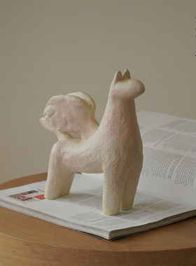 复古抽象手工小飞马摆件装饰品