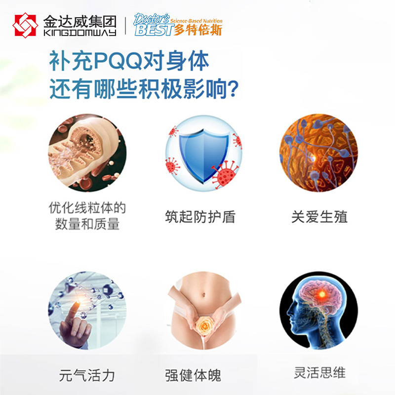 Doctor's Best多特倍斯美国原装进口高品质PQQ线粒体优化剂Amp-图1