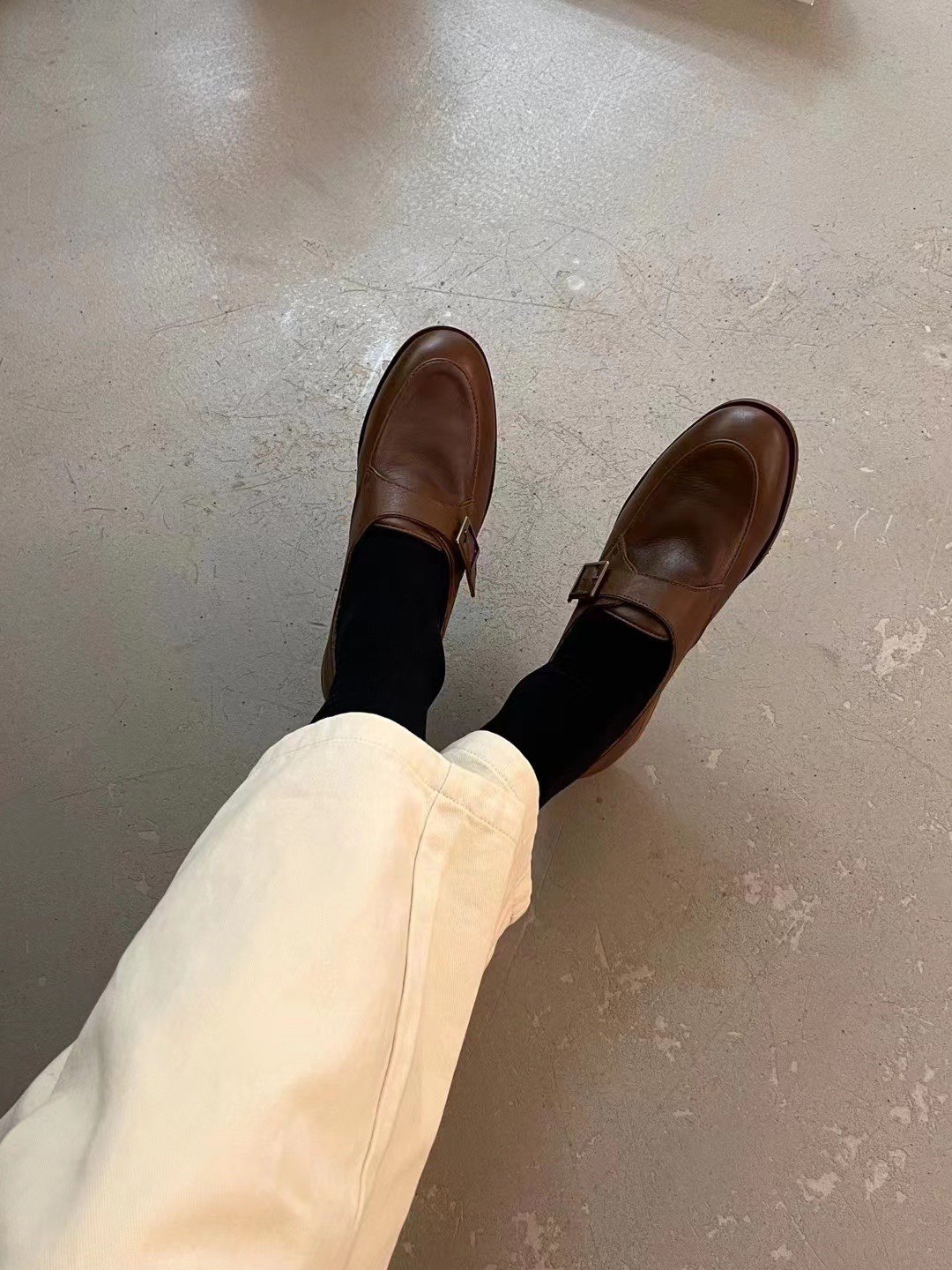 zachpeng2023年新款头层牛皮棕色复古小皮鞋单鞋春秋小众文艺女鞋,淘宝优惠券,粉丝福利购,淘宝优惠卷