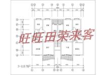 (Furnishing cad material) 100-degree variety of merchandise house residential house type cad drawings