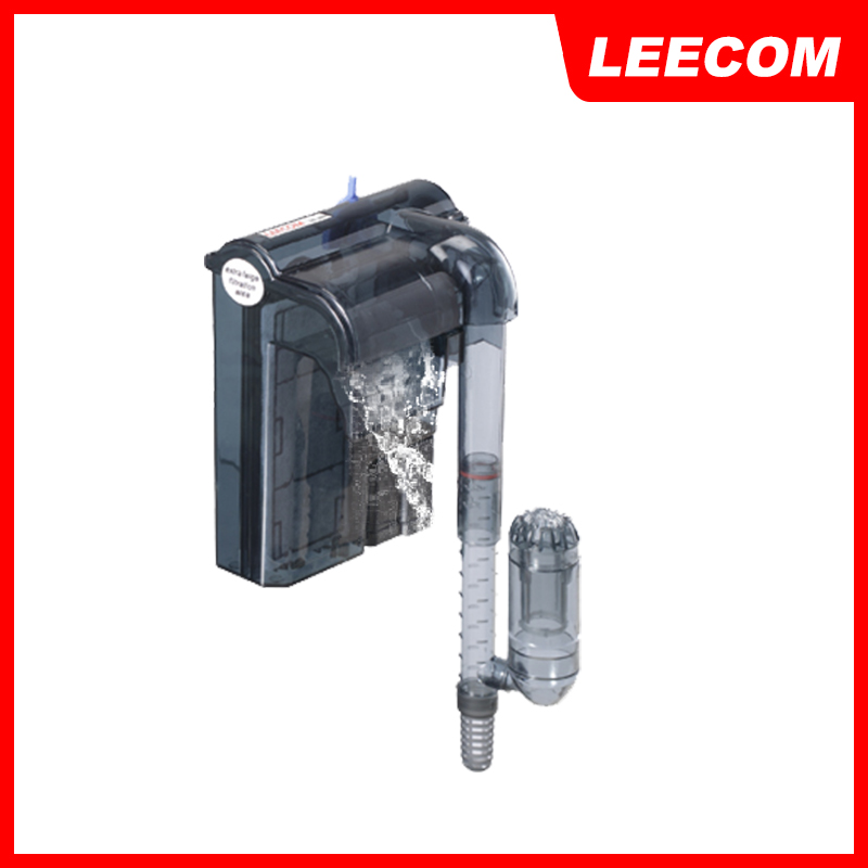 LEECOM日创鱼缸过滤器三合一净水循环挂壁式小型瀑布式鱼缸过滤器-图3