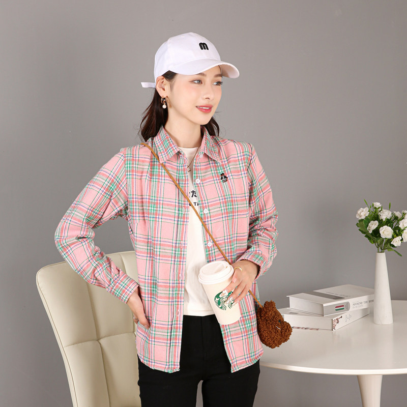 【正品带防伪】商场款2021秋装衬衫 传情豆衬衫