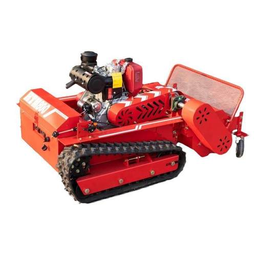 出口供应柴油款遥控割草机15马力柴油果园碎草机甩刀式割草机 - 图3