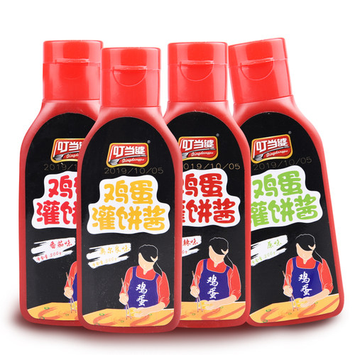 叮当婆鸡蛋灌饼酱料商用手抓饼配料刷酱酱香饼卷饼刷料酱家用调味 - 图3