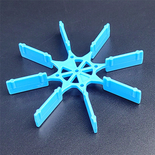 明轮船桨8叶水车轮DIY科技制作自制船模型船桨创客材料玩具配件 - 图2