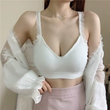 Японский бюстгальтер без косточек, майка, тонкий бюстгальтер пуш-ап, бюстгальтер-топ для школьников