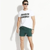 Однотонные шорты, пляжные быстросохнущие штаны, большой размер, свободный крой