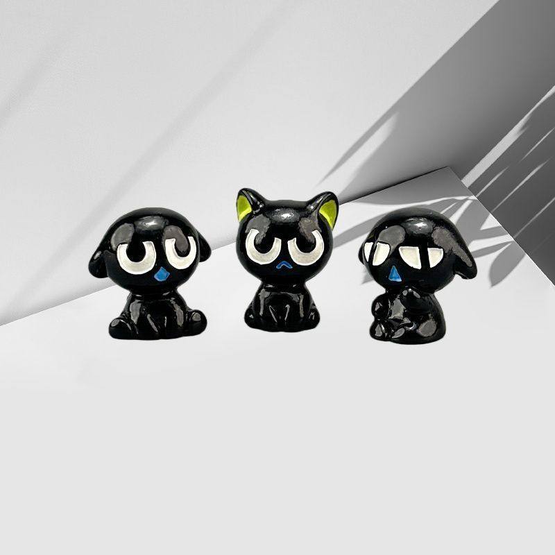 无聊摆几只罗小黑治愈情绪解压桌面摆件工位公仔立体车载装饰品,淘宝优惠券,粉丝福利购,淘宝优惠卷