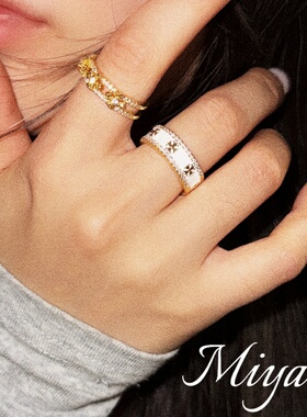 白女美学~ins欧美辣妹感戒指套装