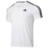 Adidas, летняя спортивная быстросохнущая футболка для спортзала, короткий рукав